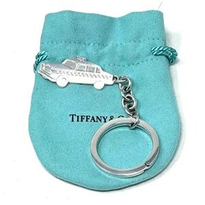Authentic Italian & co. Taxi Cab Key Chain..